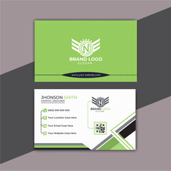 modern business card design.  business card design template. Creative and clean corporate business card template. Vector illustration. Stationery design,  Horizontal ,