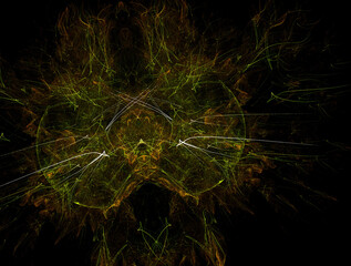 Imaginatory fractal abstract background Image