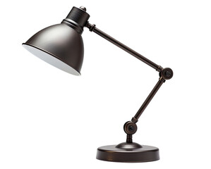 Desk lamp isolated on transparent background
