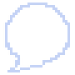 pixel bubble speech 
