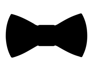 Bow silhouette vector art white background