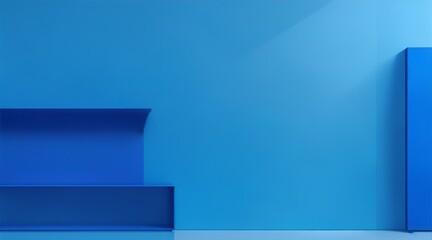 blue background