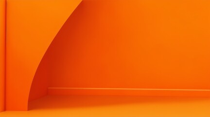 background with orange wall