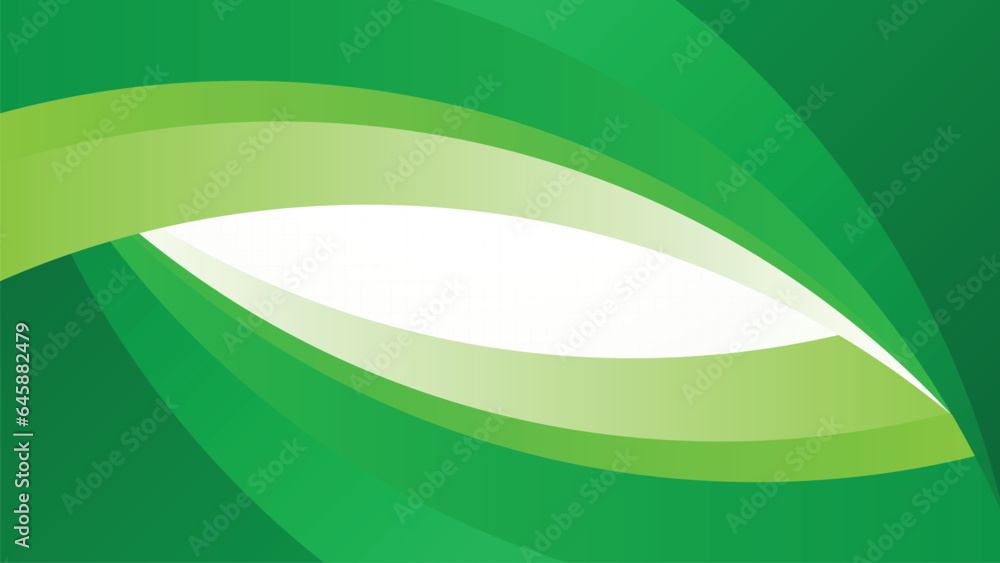 Poster abstract green background with waves. abstract green background design. modern green background temp