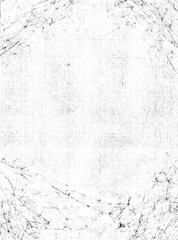 Obraz premium Corner Cracks with distress