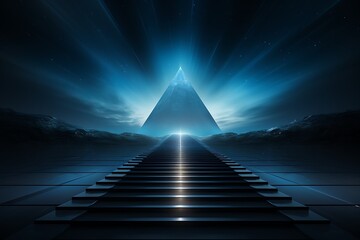pyramid of light
