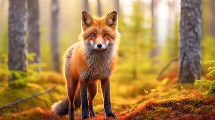 Fox in the Wilderness