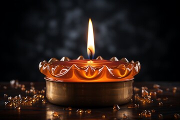 candles in the church