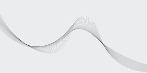 Abstract waves background. Vector illustration of wavy lines. Wave element for your design.