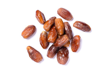 Date fruit on white