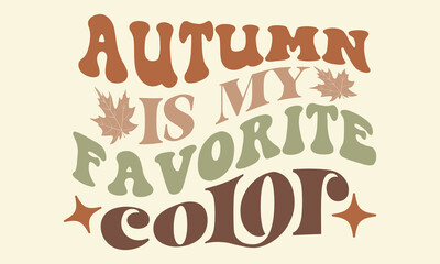 Autumn is my favorite color