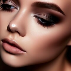 Pure beauty looking trendy gorgeous and beautiful smokey eyes makeup fashion makeup and look makeup cosmetics