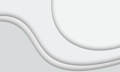 white wave pattern copy space background design