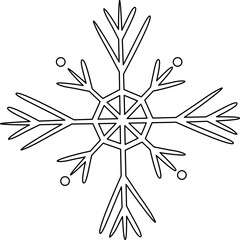 Winter Snowflake Icon