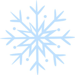 Snowflake Flat Illustration