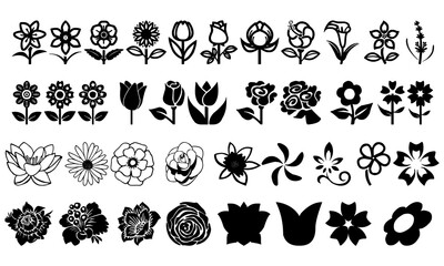 flower icon bundle