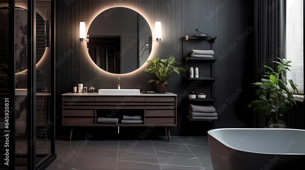 Wall mural Modern Bathroom