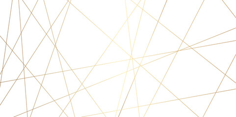 Abstract golden geometric random chaotic lines background. Luxury premium lines background. Abstract lines design for fabric, wall and many more.