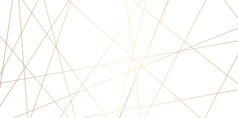 Kissenbezug Abstract golden geometric random chaotic lines background. Luxury premium lines background. Abstract lines design for fabric, wall and many more. © Ahmad Araf