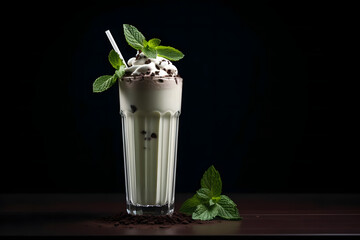 sweet, creamy Peppermint Patty Milkshake