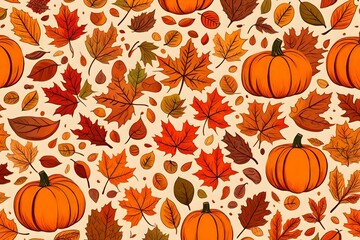 Autumn Thanksgiving Background 