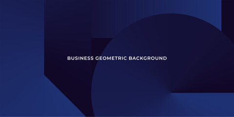 Modern Blue Business Geometric Background for dark theme