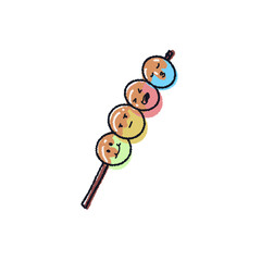 Dango vector with no background