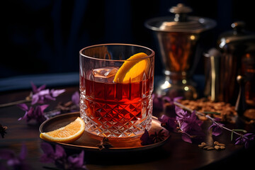 Aromatic Sazerac Cocktail