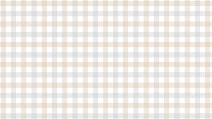 Grey and beige plaid fabric texture as a background