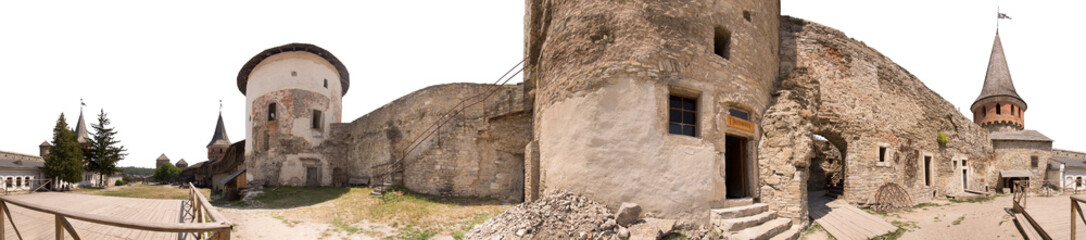 Fototapeta na wymiar Ancient castle. Kamenetz-Podolsk, Ukraine
