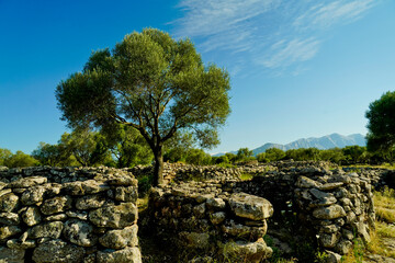 Complesso nuragico di Serra Orrios, Dorgali. Provincia di Nuoro, Sardegna. Italy