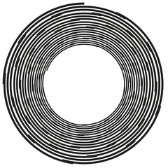 Fototapeta premium abstract illustration of a circle. vector art