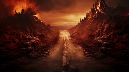 the road to the devil's hell