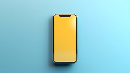 phone with colorful background.  ideal for designs related to technology, mobile apps, social media, or any project requiring an eye-catching and vibrant visual.