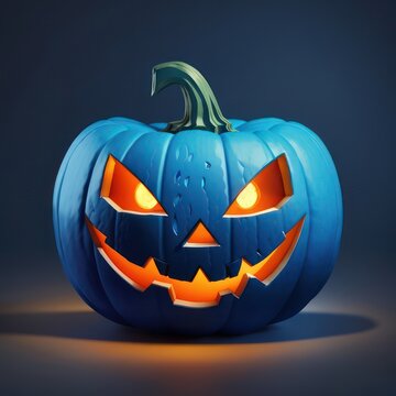 Jack O Lantern Cartoon Character Illuatration,Cute Pumpkin Halloween