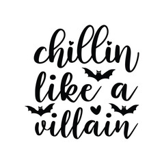 chillin like a villain
