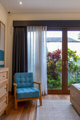 bali villa interior swimming pool