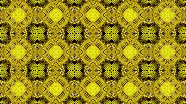 Animazione e movimento con effetto caleidoscopio