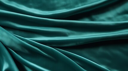 Obraz premium Tidewater Green, dark turquoise, blue green, velvet texture background banner, expensive luxury, fabric
