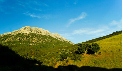 Monte Albo Baronie, Siniscola.  Provincia di Nuoro, Sardegna. Italy