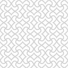 Seamless Geometric design Pattern, Arabic wallpaper, Vector illustration