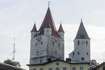 Fototapeta na wymiar Burg Haag in Oberbayern