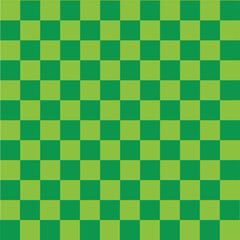 Green checkered pattern background