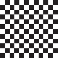 Black white checkered pattern background