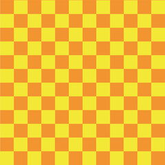 Yellow checkered pattern background