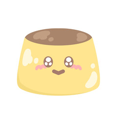 ゆるかわ系プリンイラスト⭐︎PNG