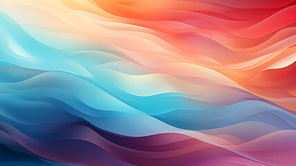 Obraz premium Radiate Joy: Rainbow Texture Wallpaper for Design Enthusiasts, design interior