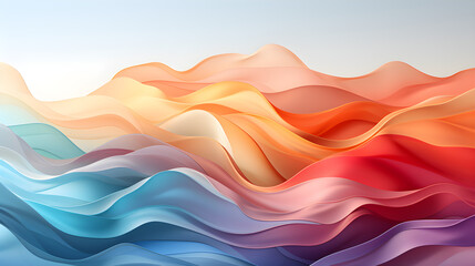 Obraz premium Background in rainbows color