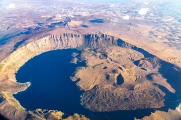 Foto op Canvas Nemrut Lake is the second largest crater lake in the world and the largest in Turkey. © VSenturk