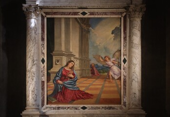 Annunciazione Malchiostro (Tavola di Tiziano)